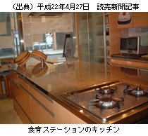 食育ステーションのキッチン