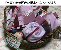 小売店舗で販売されているリサイクル小物品