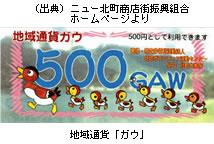 地域通貨「ガウ」